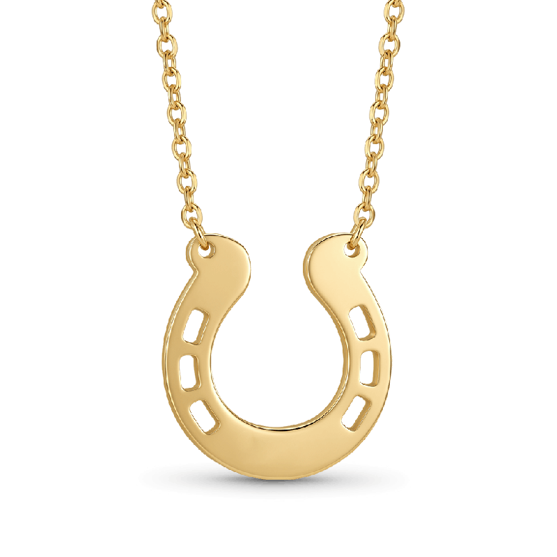 Collar de herradura grabable