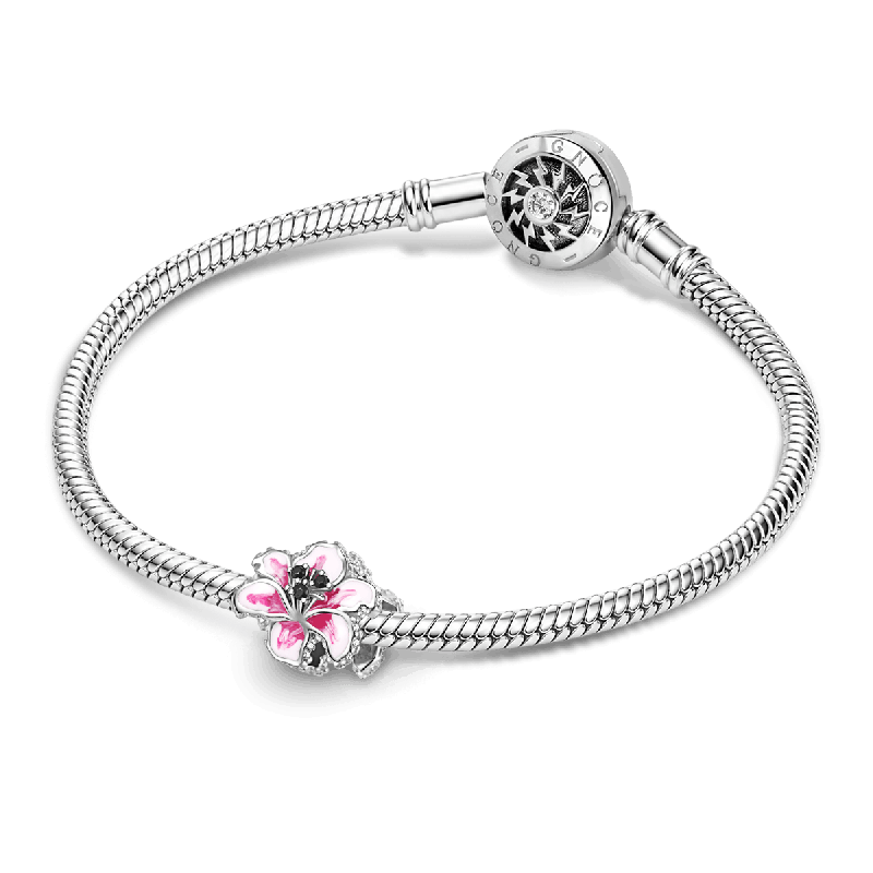 Colgante Lirio Rosa