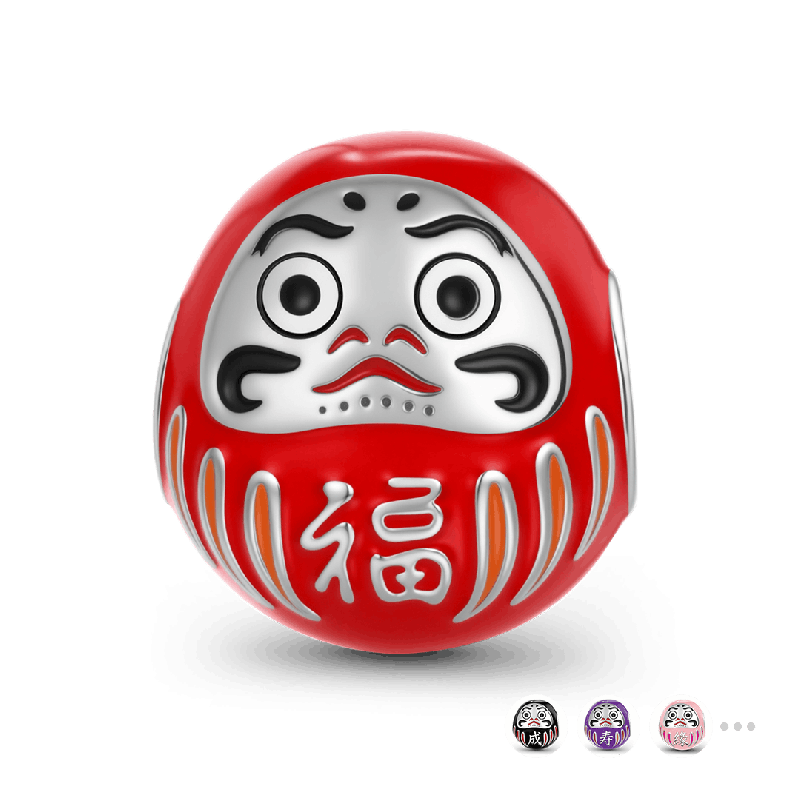 Charm Daruma Japonés