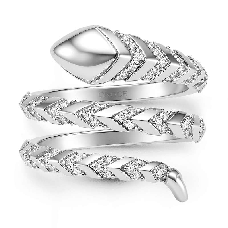 Anillo de Serpiente Enrollada