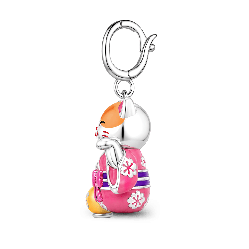 Amuleto colgante Maneki Neko