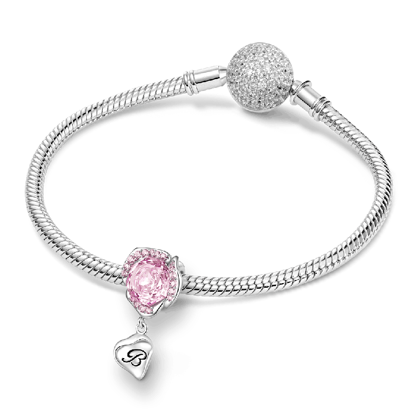 Charm de Clip Pétalo de Flor de Rosa