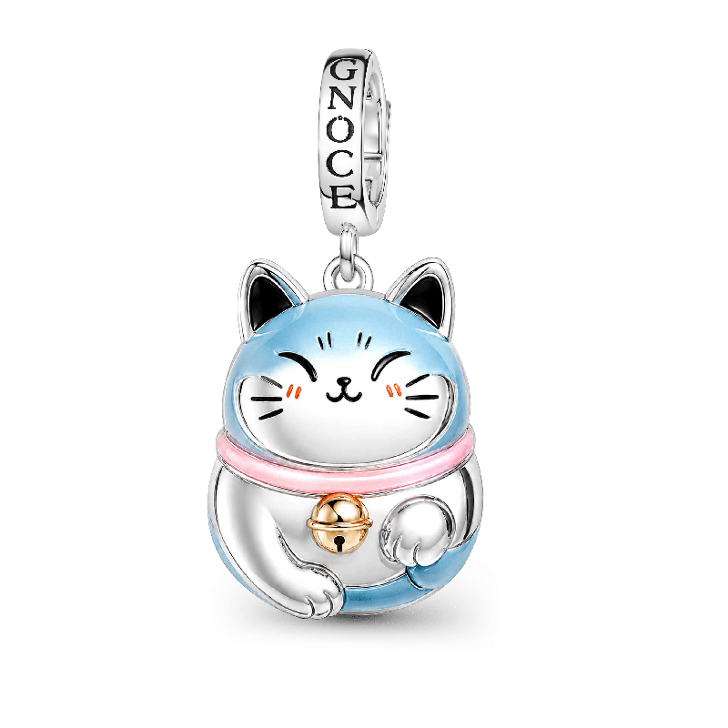 Amuleto colgante del broche de la suerte para gatos