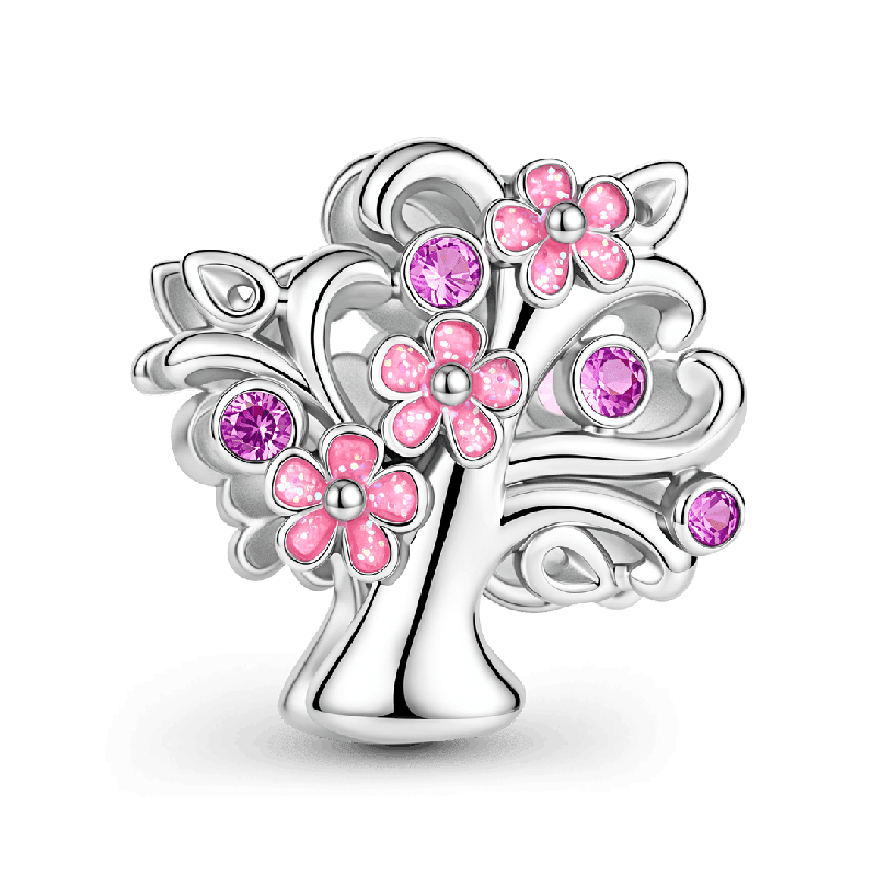 Cuenta del Árbol de Cerezo en Flor