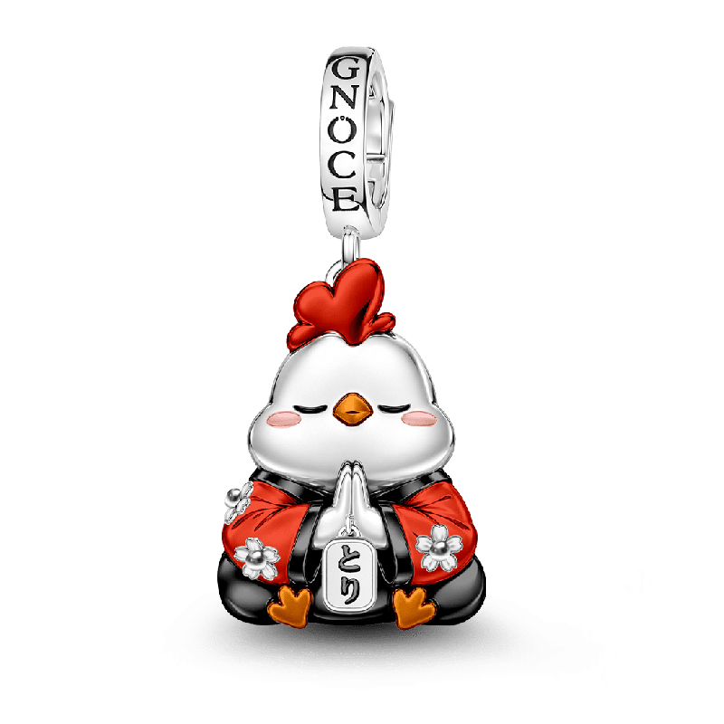 Amuleto colgante del Guardián del Gallo