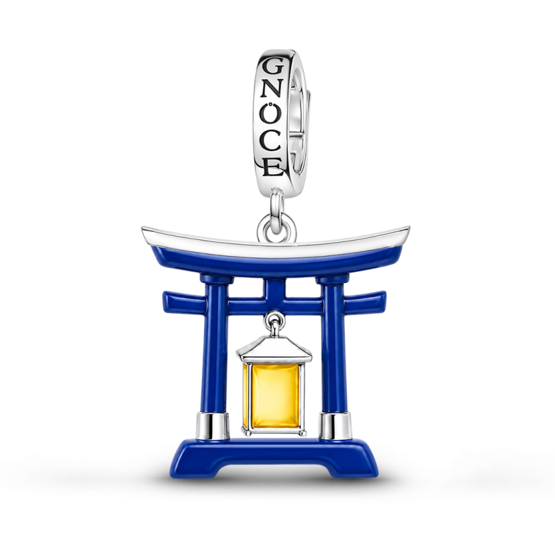 Amuleto de la Linterna de la Puerta Torii japonesa