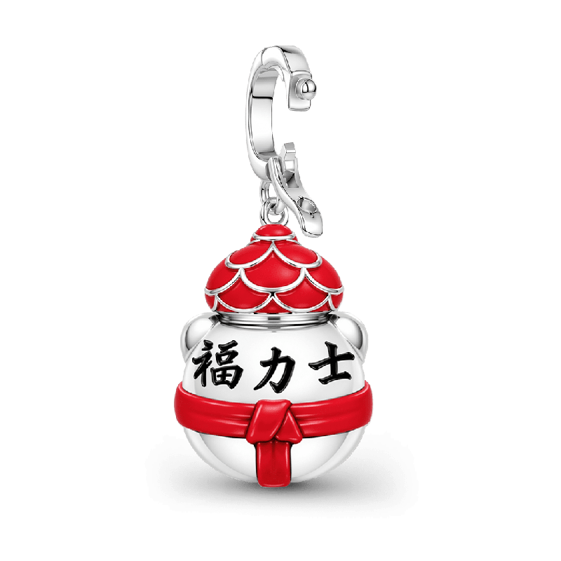 Amuleto colgante de cierre de campana de sumo japonés