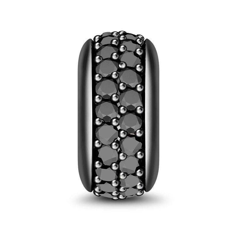 Charm de Clip Negro