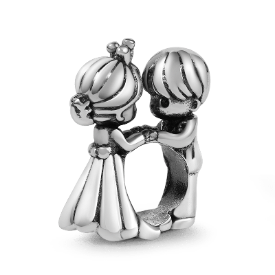 Charm Colgante Príncipe y Princesa