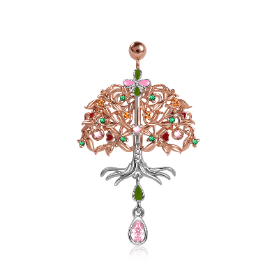 Pendientes de árbol de la vida