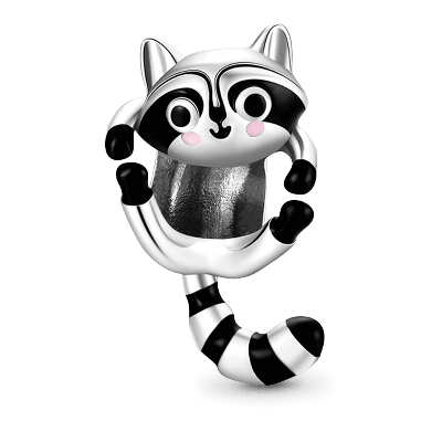 Charm Colgante Mapache Procyon Lotor