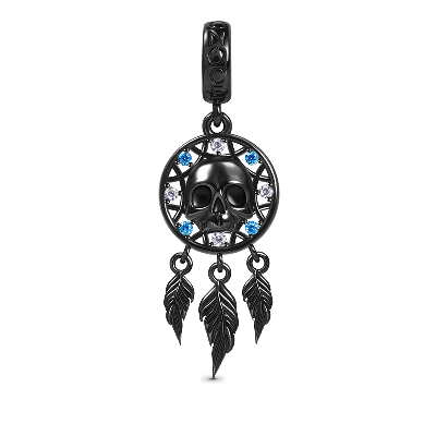 Charm Colgante Cráneo Atrapasueños