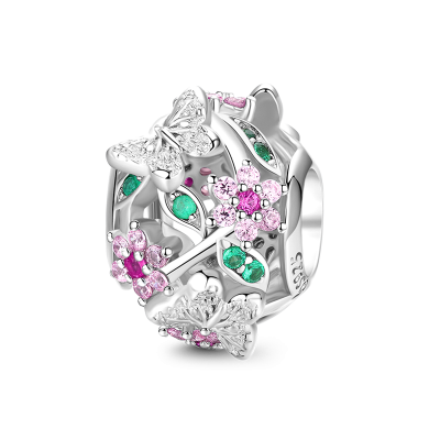 Charm Colgante Mariposa de Colores