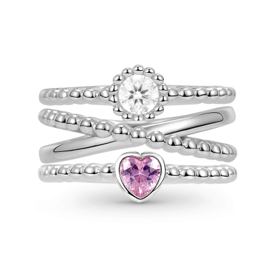 Anillo Apilable de Cuentas