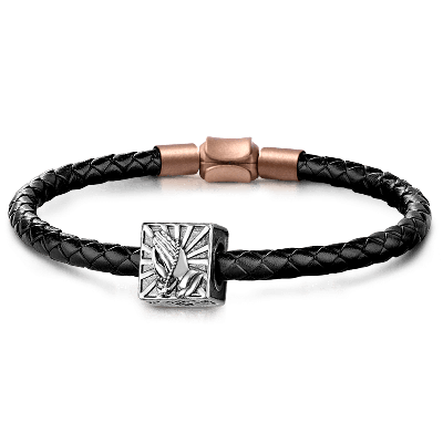 Pulsera charm colgante Manos Rezando