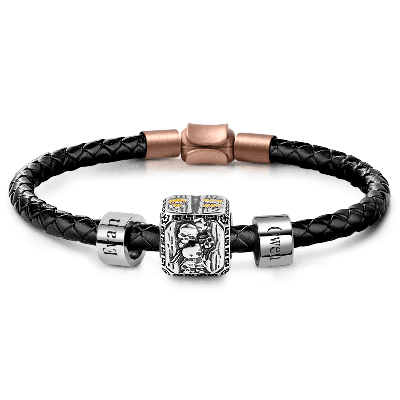 Puerta del Infierno & Pulsera Charms Personalizada