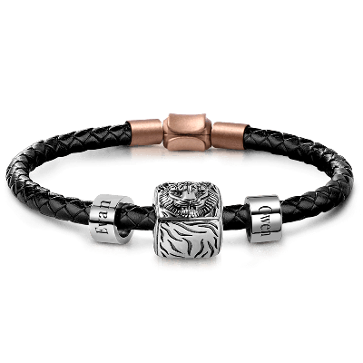 Tiger Pulsera Personalizada Encanto