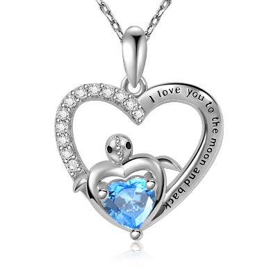 Collar Tortuga Corazón