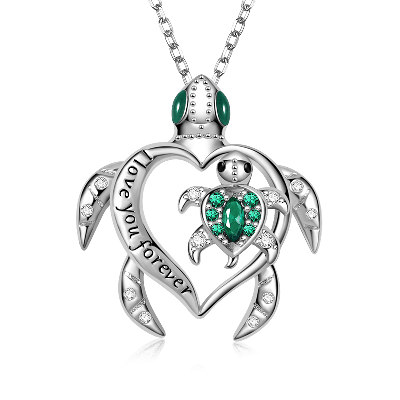 Collar Tortuga Padre-Hijo