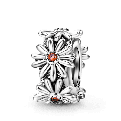 Charm de Clip Corona de Margaritas