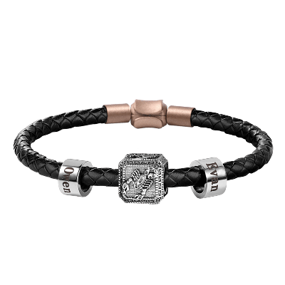 Colgante Escarabajo y Pulsera Personalizada