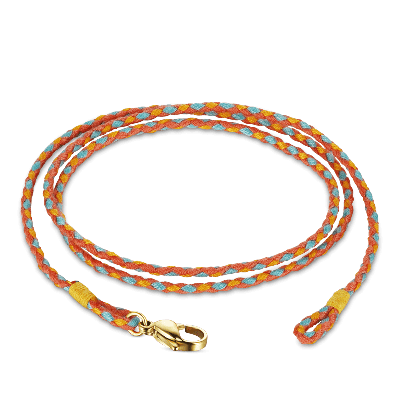 Pulsera/collar Cuerda Trenzada