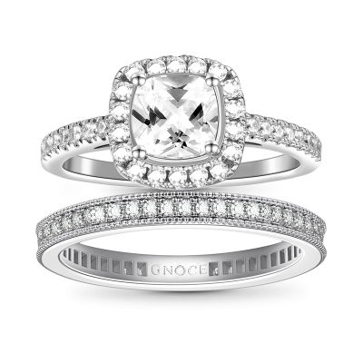 Anillo Apilable Square Cut