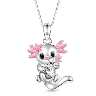 Collar Mexican Axolotl & Bebé