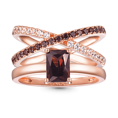 Anillo Geometrico Apilable