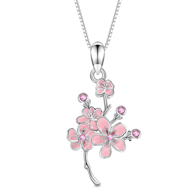 Collar Flor de Cerezo
