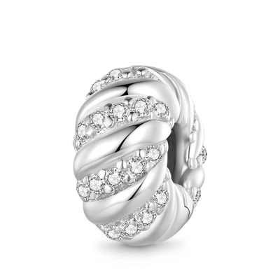 Charm de Clip Twisted