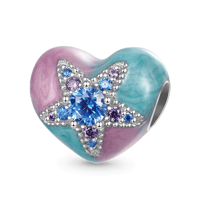 Colgante Corazón Estrella de Mar