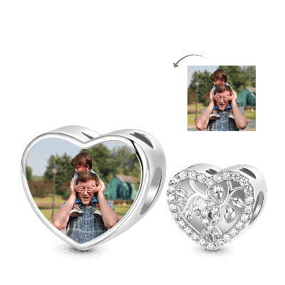 Colgante Corazón Foto Personalizado