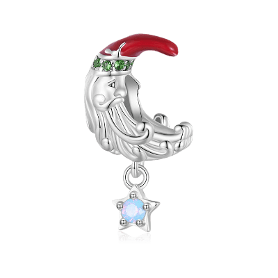 Colgante Santa Claus Luz de Luna