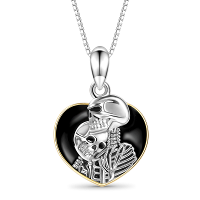 Collar Esqueleto Corazón