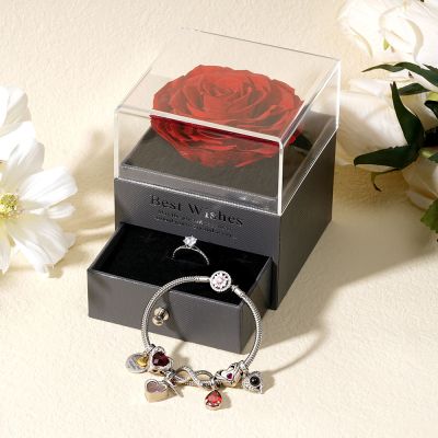 Joyero Rosa Eterna