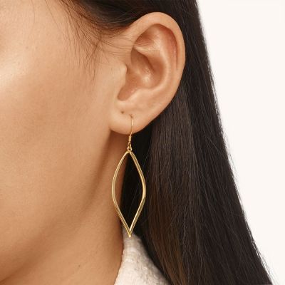 Pendientes Huecos Retorcidos