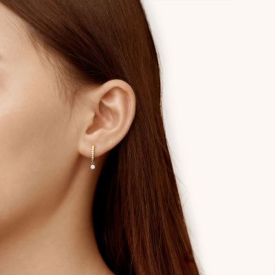 Pendientes Colgantes de Diamantes