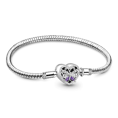 Pulsera Mariposa Corazón