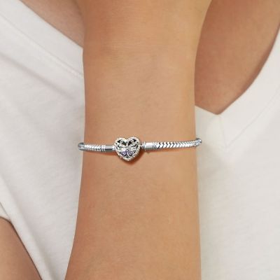 Pulsera Mariposa Corazón