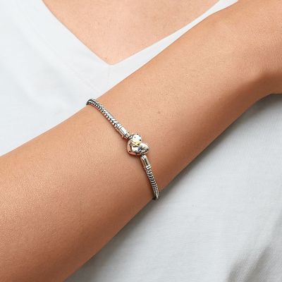 Pulsera Básica Corazón Amarillo
