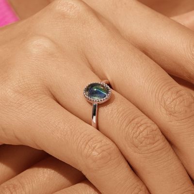 Anillo Ovalado De Humor