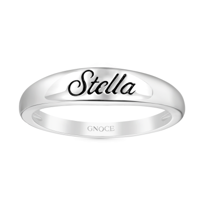 Anillo Simple Grabable