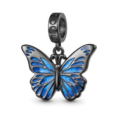 Colgante Mariposa Azul
