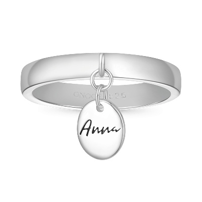 Anillo Simple Grabable