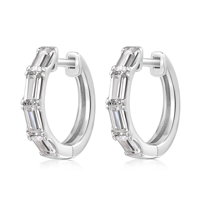 Pendientes Huggie Hoop
