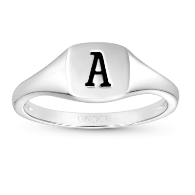 Anillo Cuadrado Plata