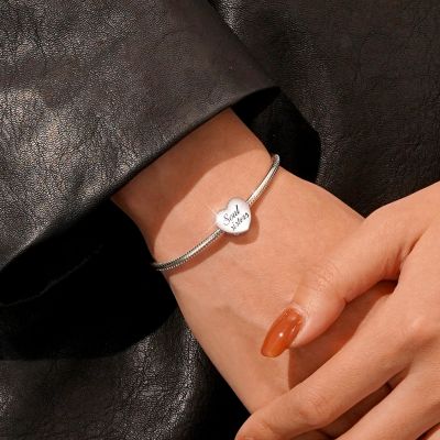 Collar Corazón con Foto Hermanas del alma
