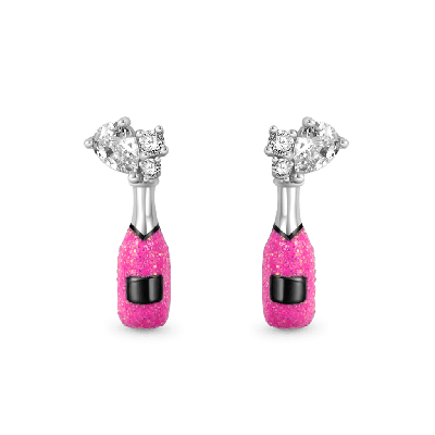 Pendientes Champagne
