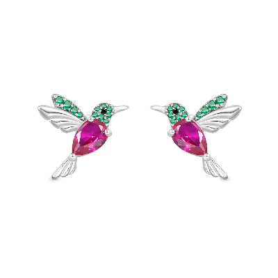 Pendientes Colibrí